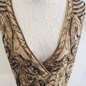 MISSGUIDED Embellished Longsleeve Minidress